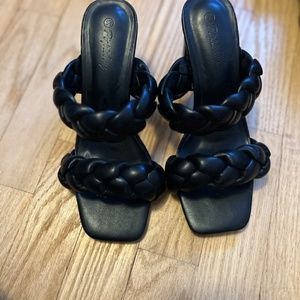 Women’s braided heels